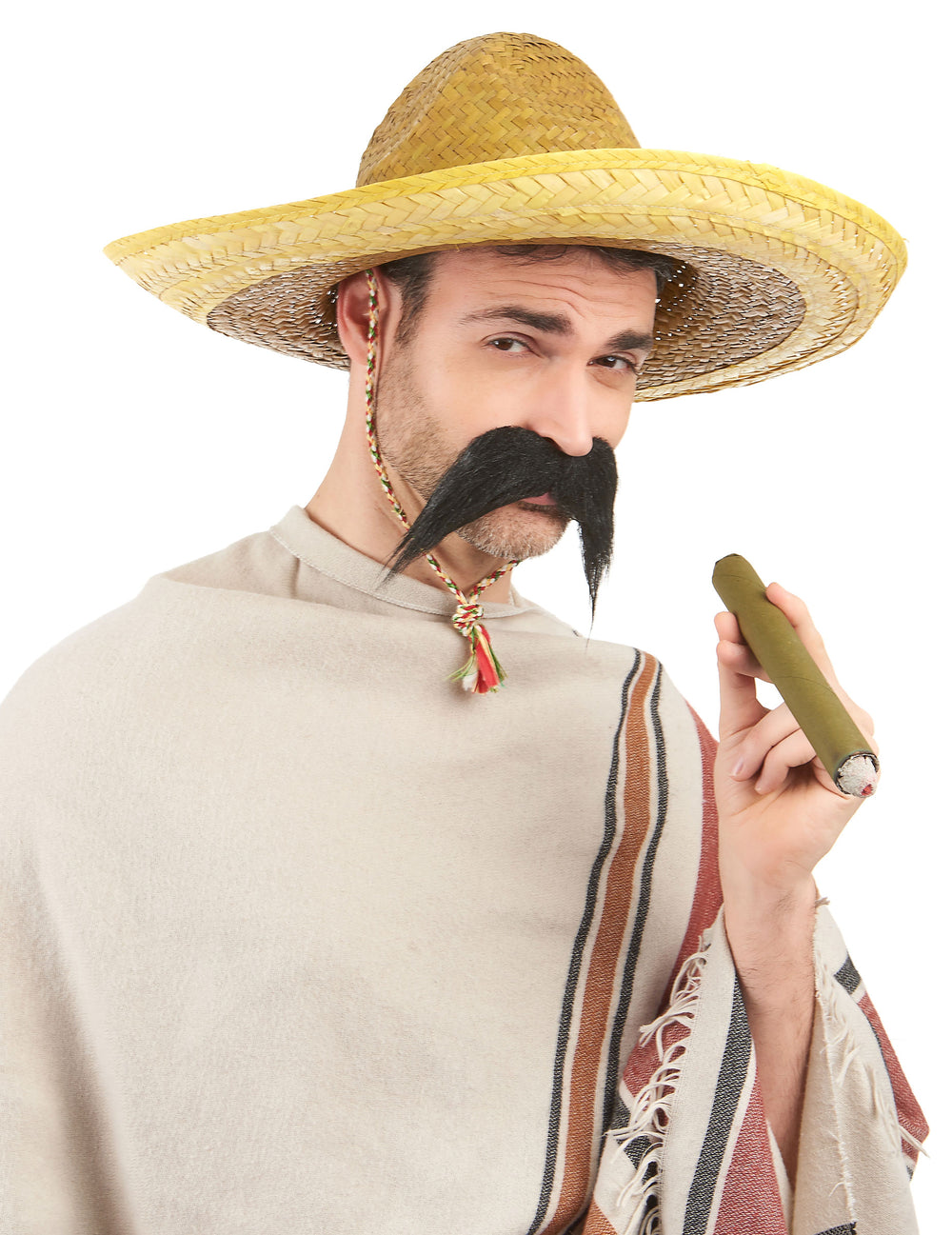 Sombrero mexicain pour adulte jaune