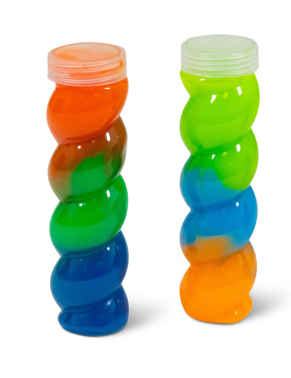 Vue de deux tubes du Slime en tube spirale