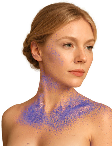 Blue Glitter Body Spray 75 ml