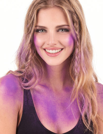 Fialové trblietavé spray 75 ml