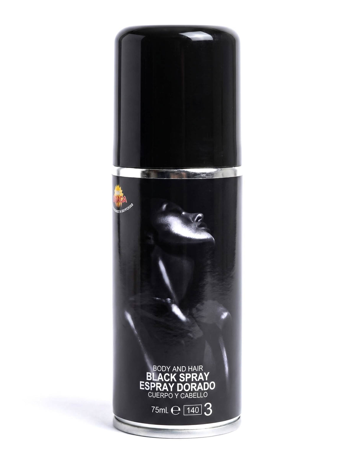 Black Glitter Body Spray 75 ml