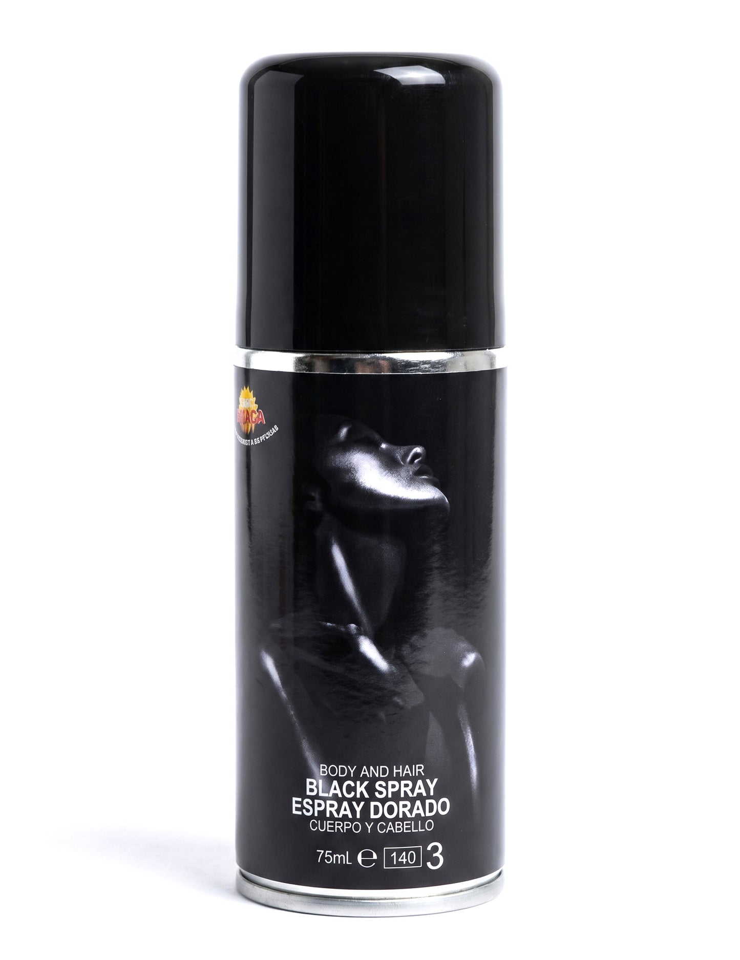 Black Glitter Body Spray 75 ml