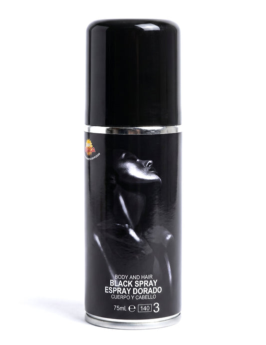 Black Glitter Body Spray 75 ml