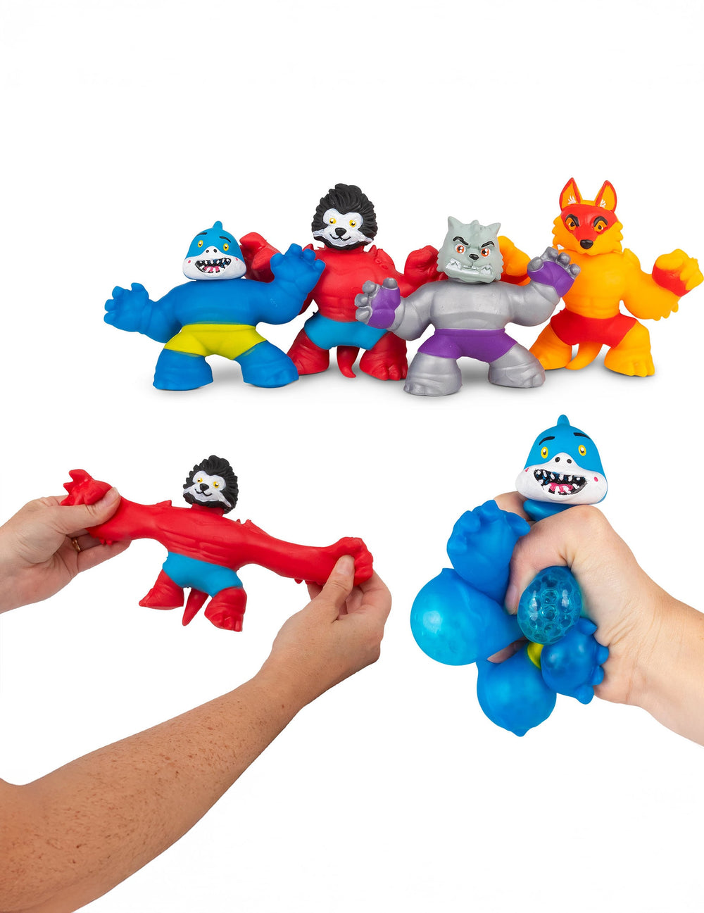 Jouet monstre à billes déformable monstres pour enfant multicolores et extensibles