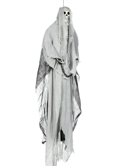 Halloween Grey Hanging Skeleton 180 cm
