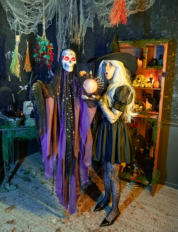 Svetelná a zvuková svetlá kostra 180 cm