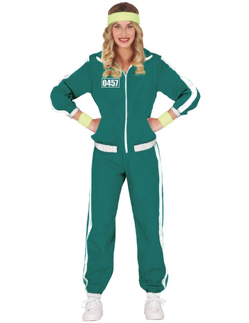 Zelená trať účastníka číslo 457 žena