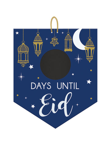 Tabuľka odpočítavania Eid 38 x 32 cm zavesiť