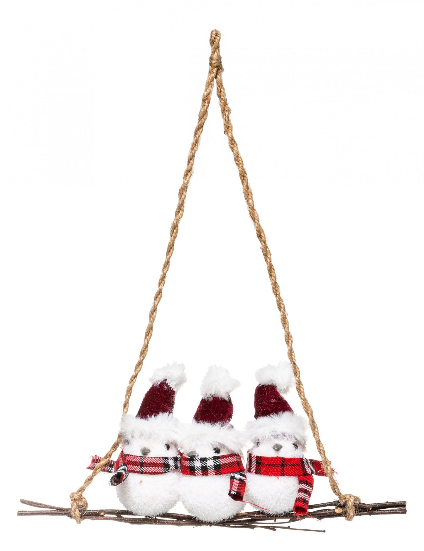 Závesná dekorácia 3 vtákov na konári, 35 x 28 cm tradičná dekorácia