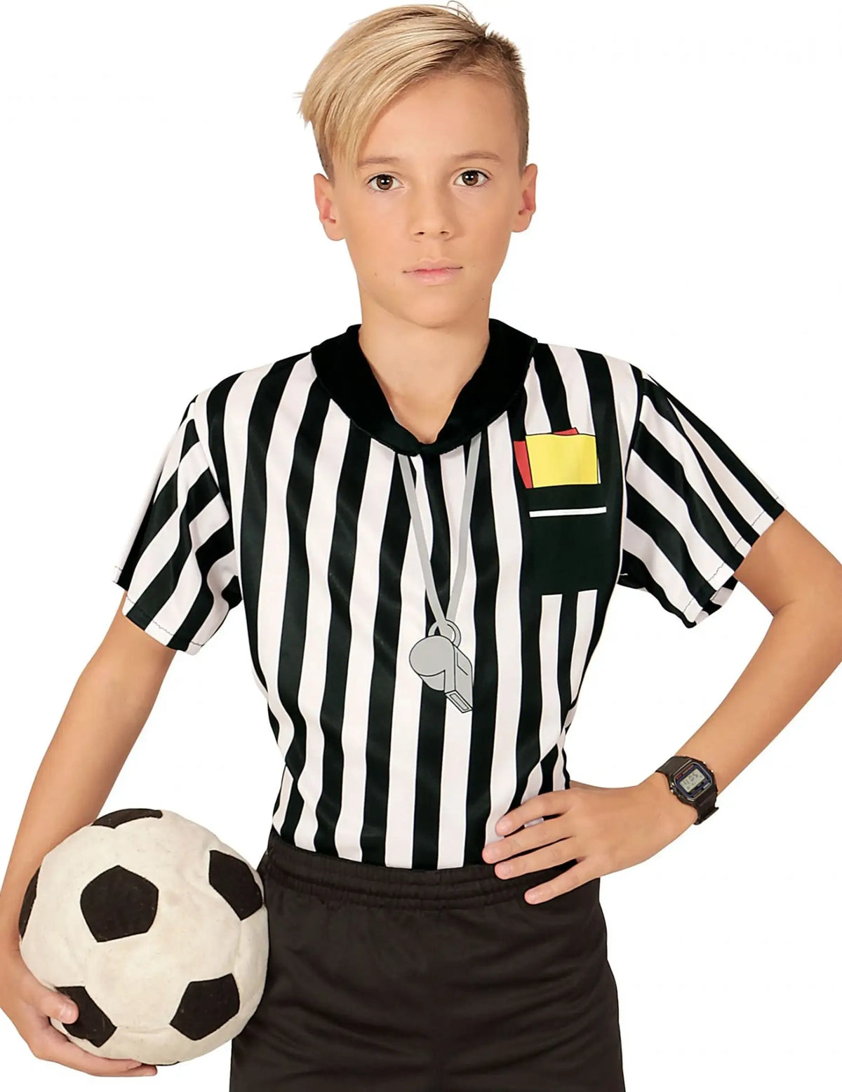 Detský futbalový rozhodca tričko