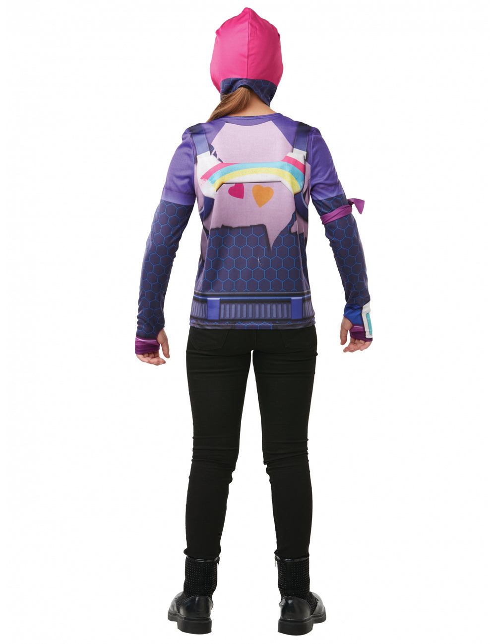Vue de dos du T-shirt et cagoule Brite Bomber Fortnite