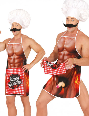 Nezbedná zástera na grilovanie dospelých