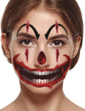 Klaunský make-up na Halloween