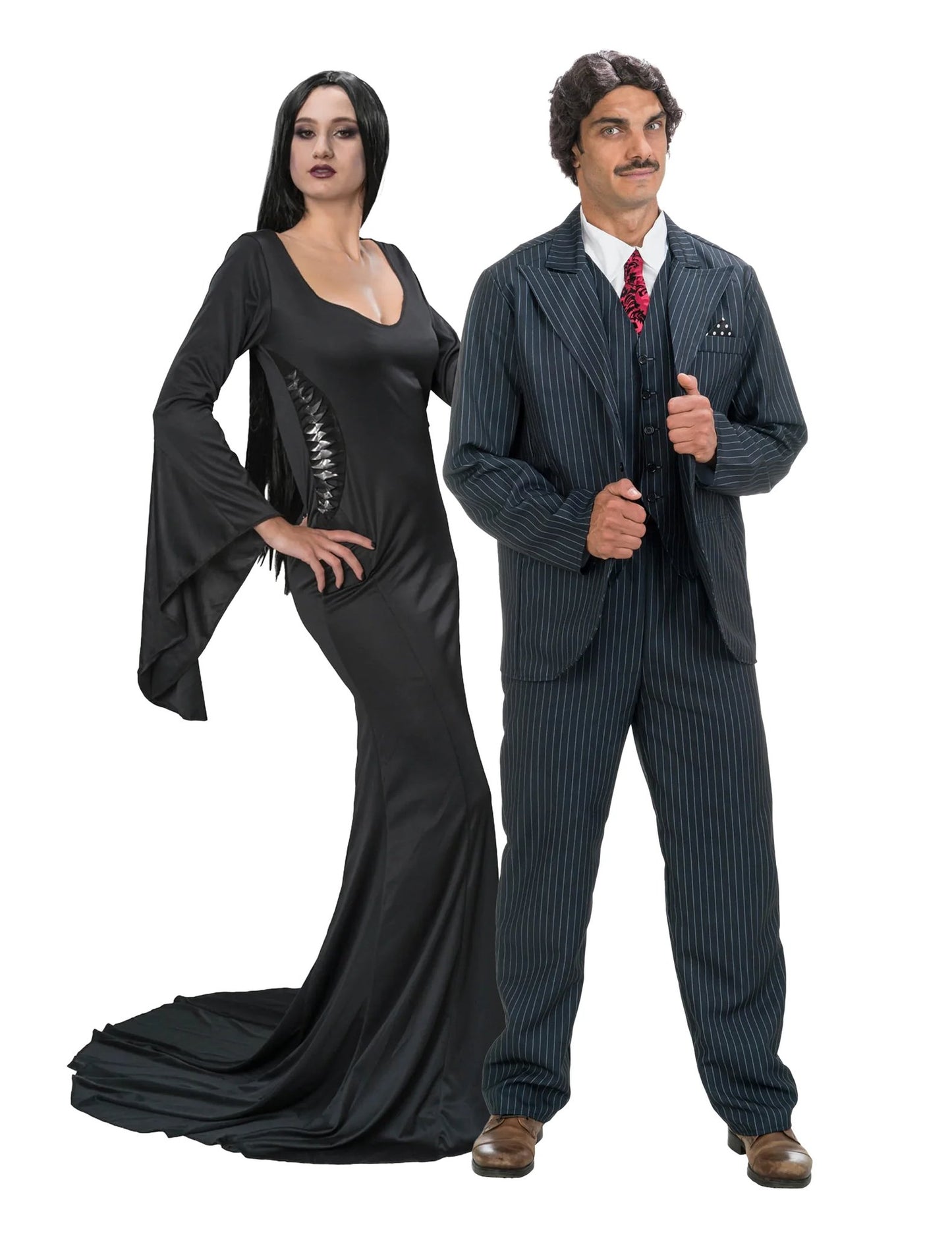 Párový kostým Gomez a Morticia Addams™ Wednesday pre dospelých