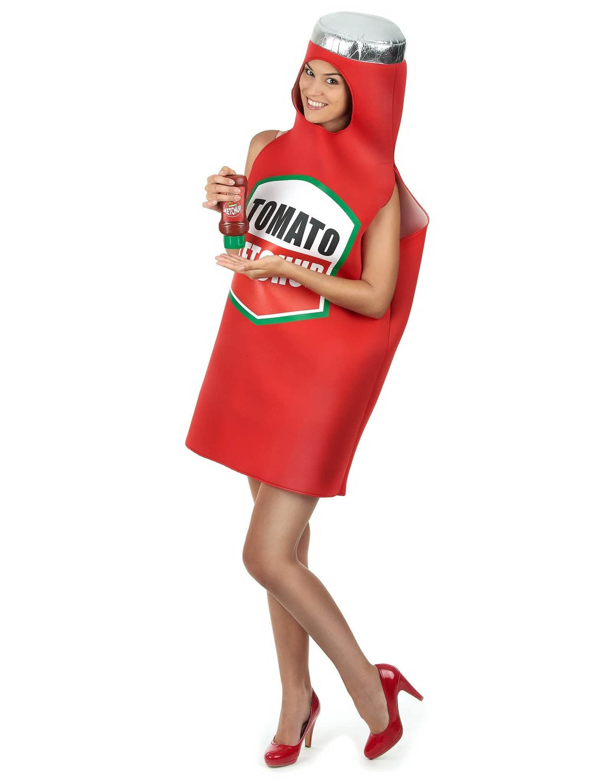 Párový kostým hot dog a kečup pre dospelých