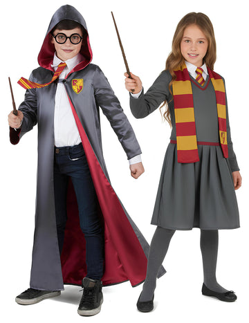 Detský kostým učňov čarodejníkov pre pár