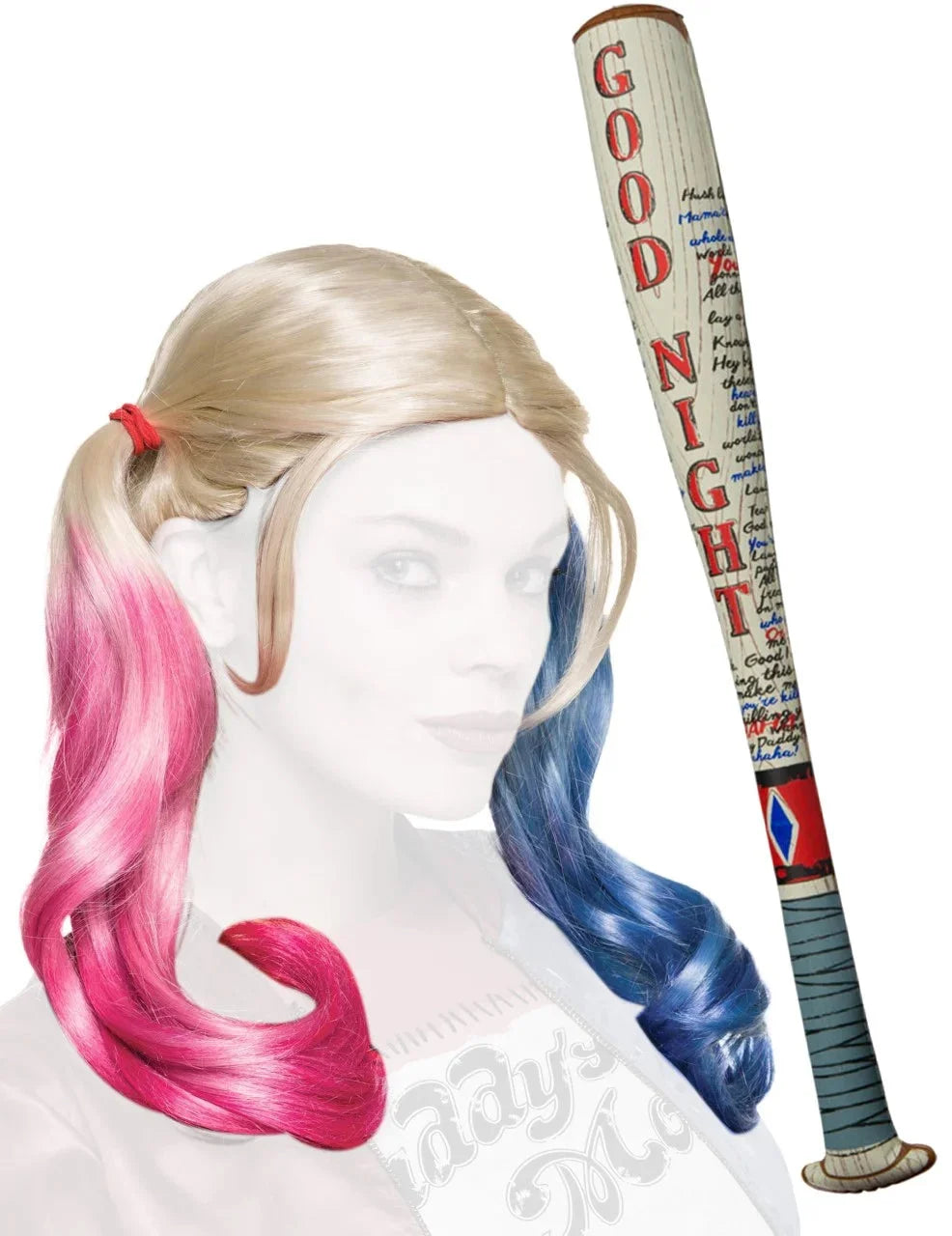 Súprava doplnkov Harley Quinn pre ženy