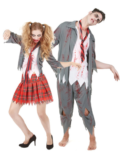 Párový kostým zombie na Halloween