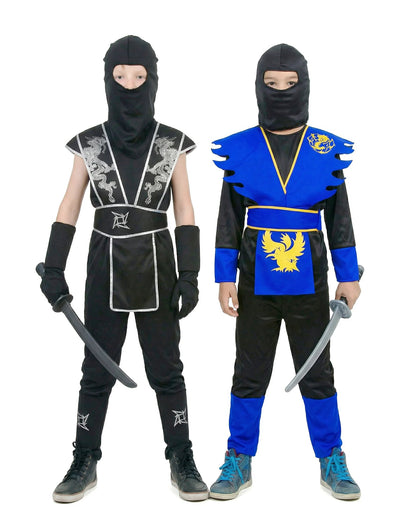 Detský kostým pre pár nindžov