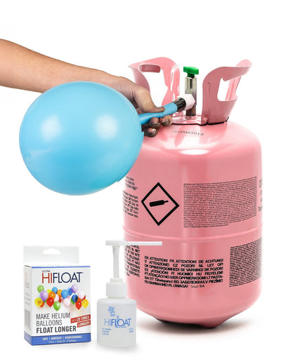Súprava héliovej fľaše až na 30 balónov s Hi-Float