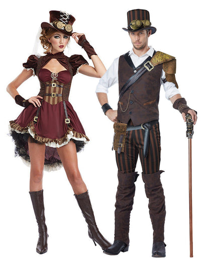 Dvojkostým steampunk dobrodruh pre dospelých
