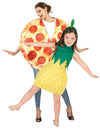 Pár kostým pizza a ananás rodič a dieťa