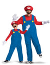 Párový kostým Mario™ otec a syn