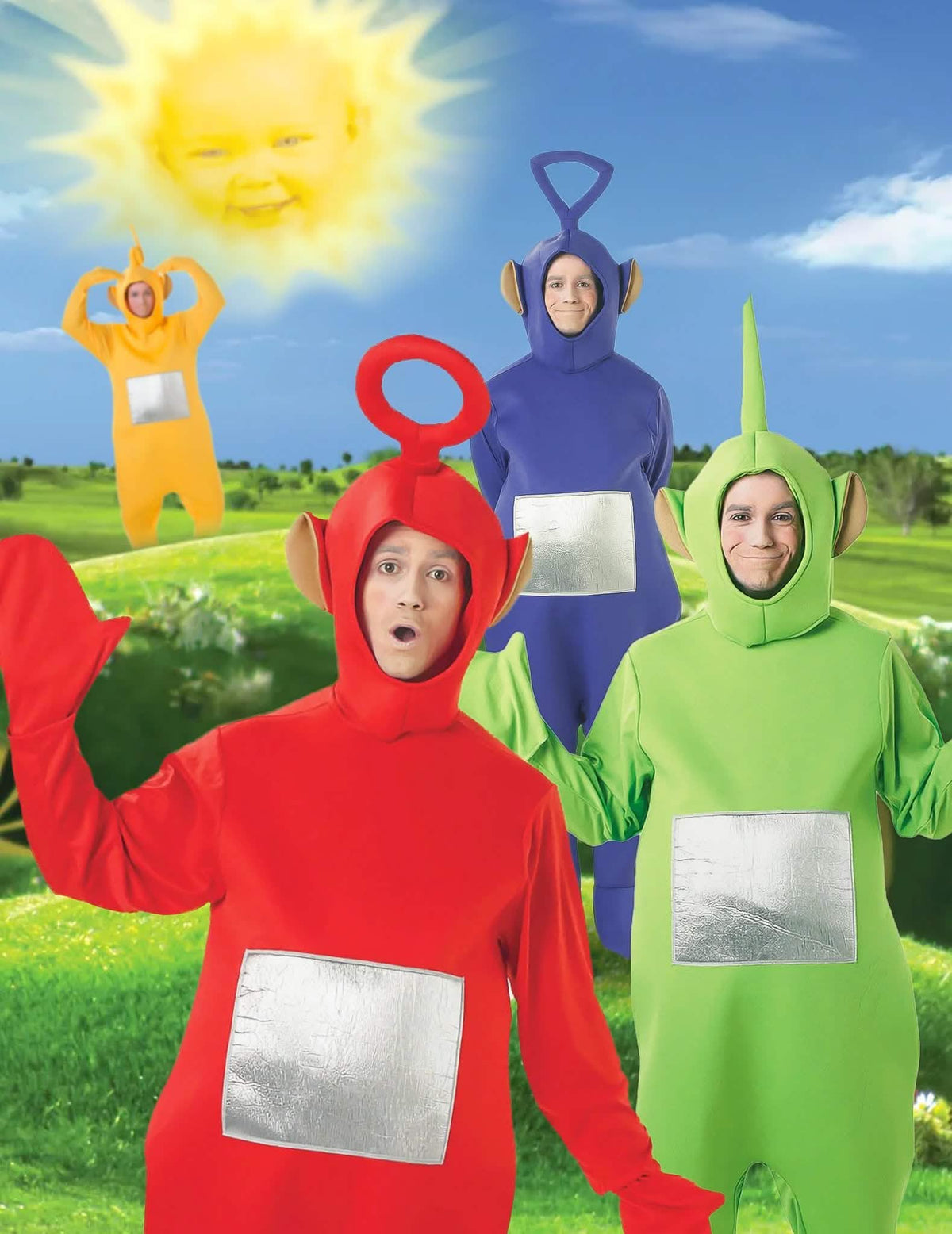 Skupinový kostým Teletubbies