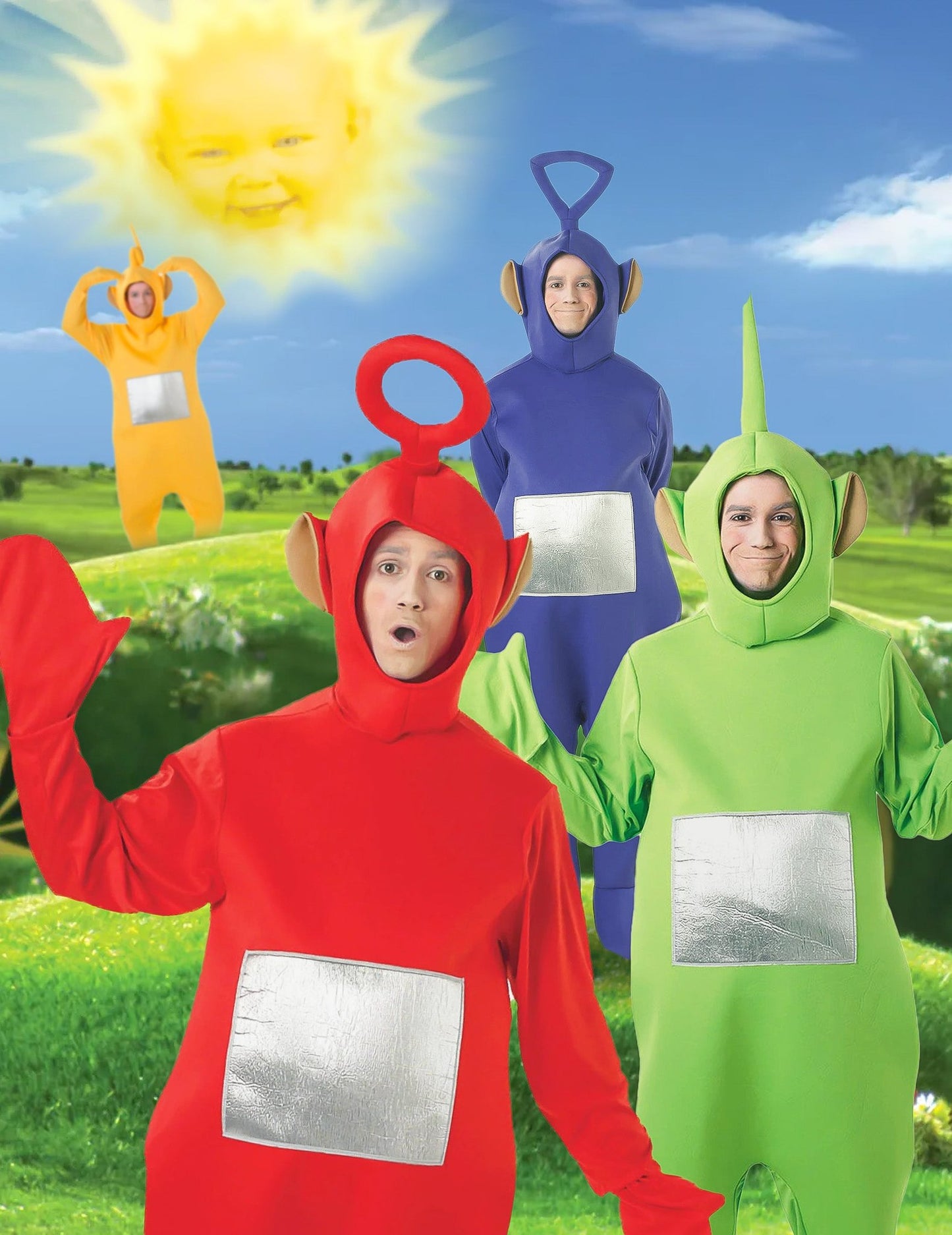 Skupinový kostým Teletubbies