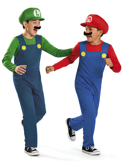 Detský párový kostým Mario™ a Luigi™
