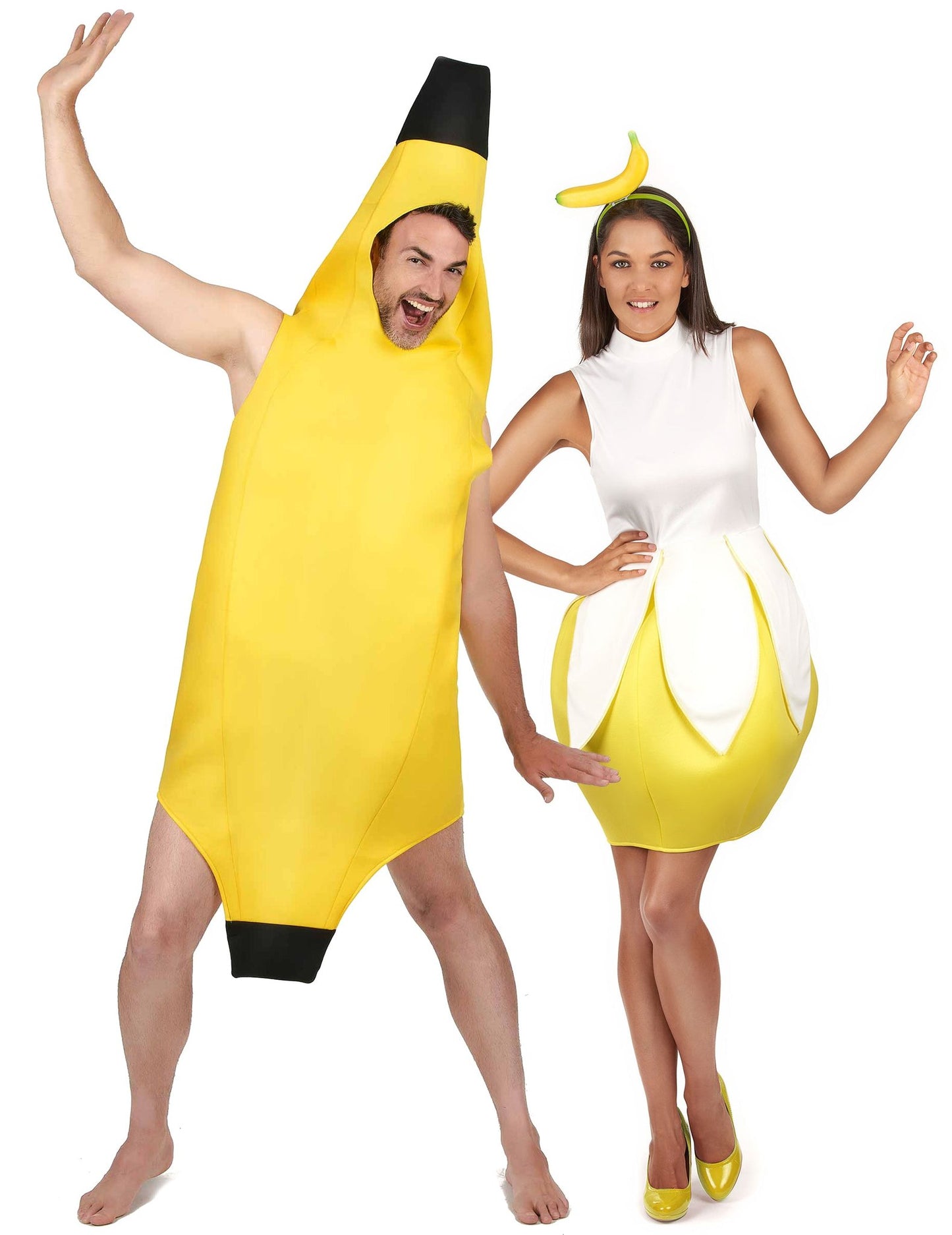 Dvojica banánových kostýmov pre dospelých