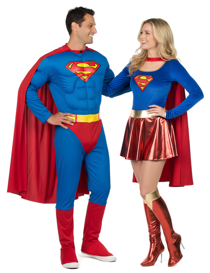 Kostým pre pár Superman a Supergirl™