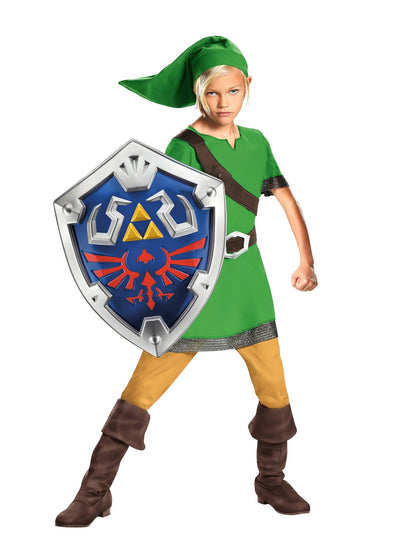 Kostýmová sada Link Zelda™ so štítom pre deti