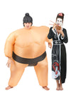 Párový kostým sumo a gejša