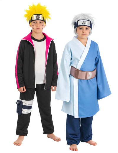 Dvojica kostýmov Mitsuki a Boruto™ pre deti