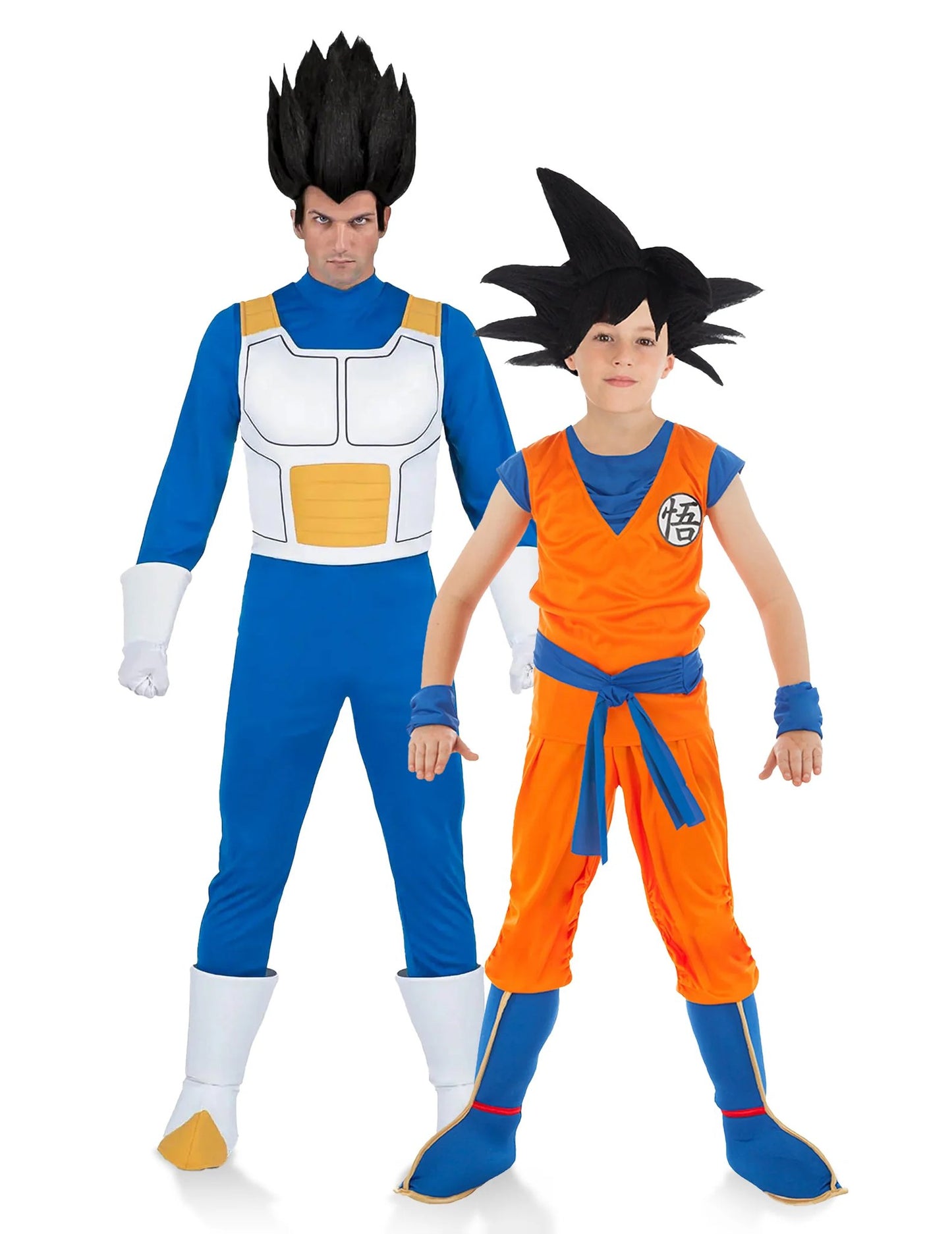 Párový kostým Vegeta a Goku otec a syn
