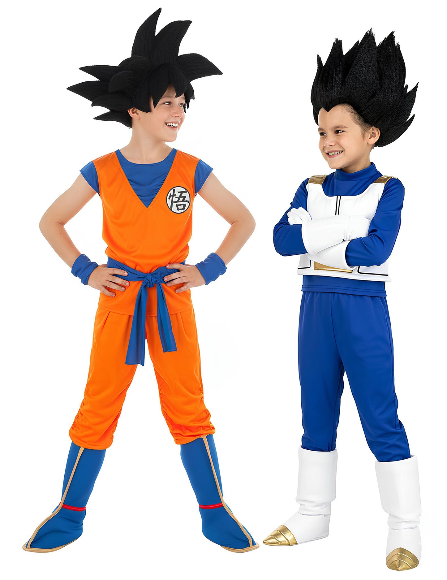 Detský kostým Goku a Vegeta z Dragon Ball Z™ pre páry