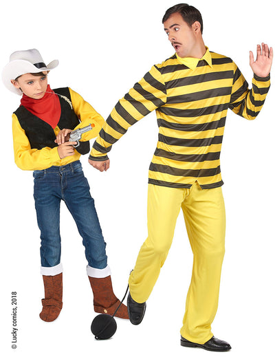 Dvojica kostýmov Dalton a Lucky Luke™ otec a syn