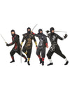 Skupinový ninja kostým