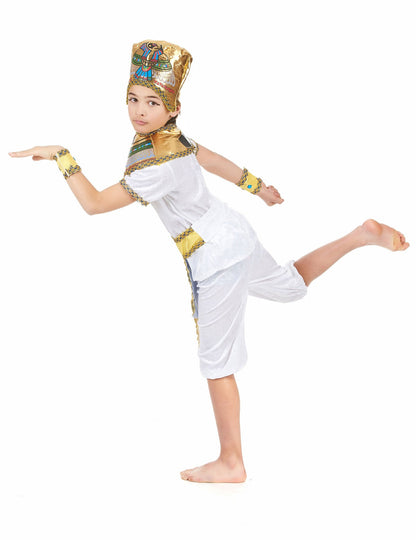 Egyptský kostým pre pár otec a syn