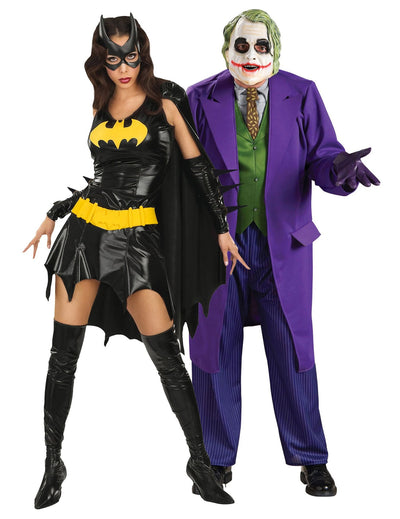Párový kostým Batgirl™ a Joker™ pre dospelých