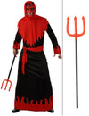 Balíček kostýmu diabla s vidlami na Halloween
