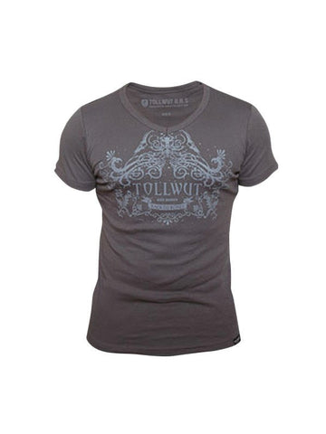 Tollwut Street Wear tričko 'BLISS' hnedé 