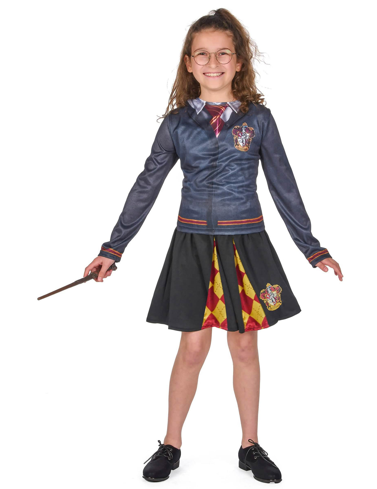 Kúzelná palička a okuliare top s sukňou Chrabromil Harry Potter