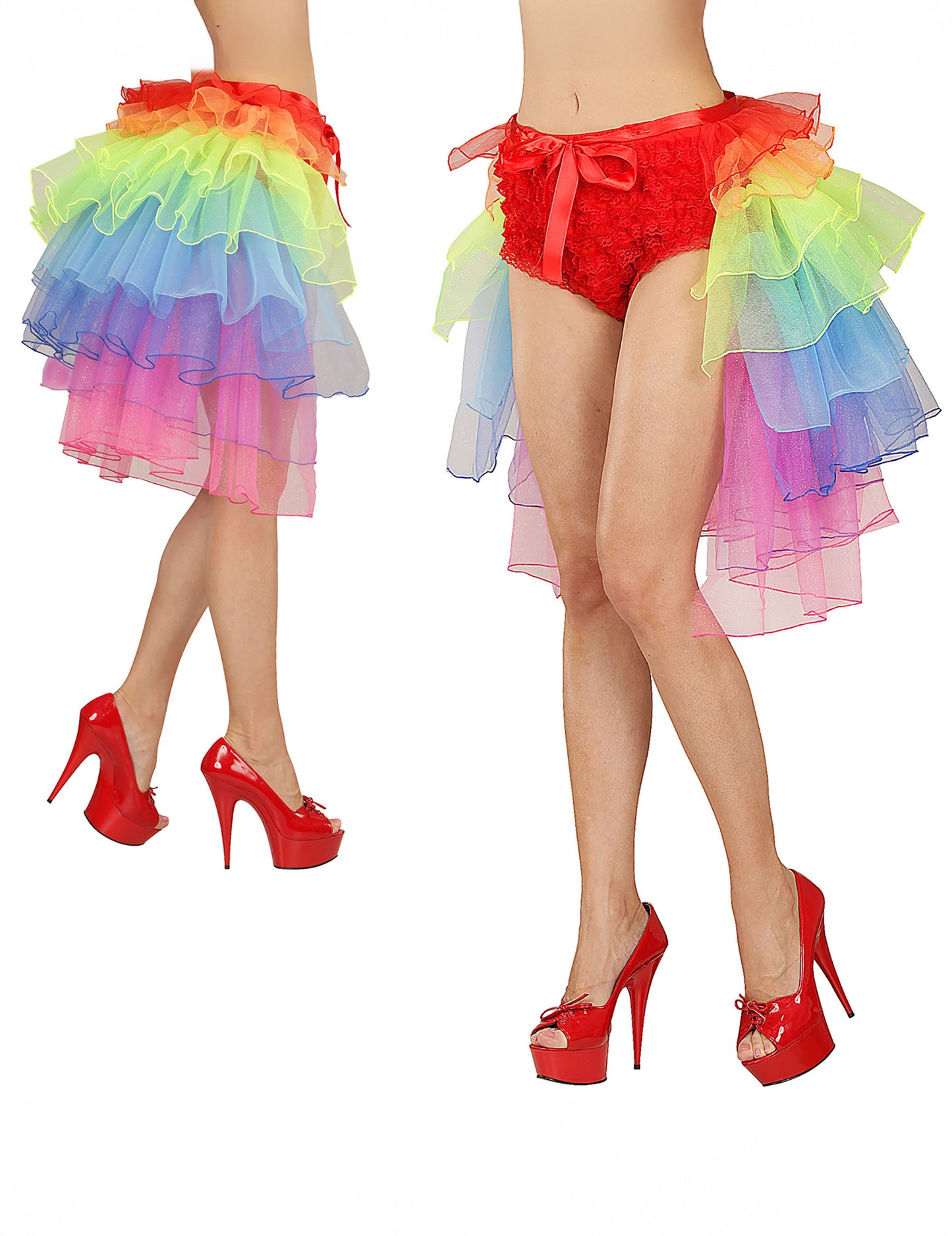 Tutu burlesque viacfarebné ženy