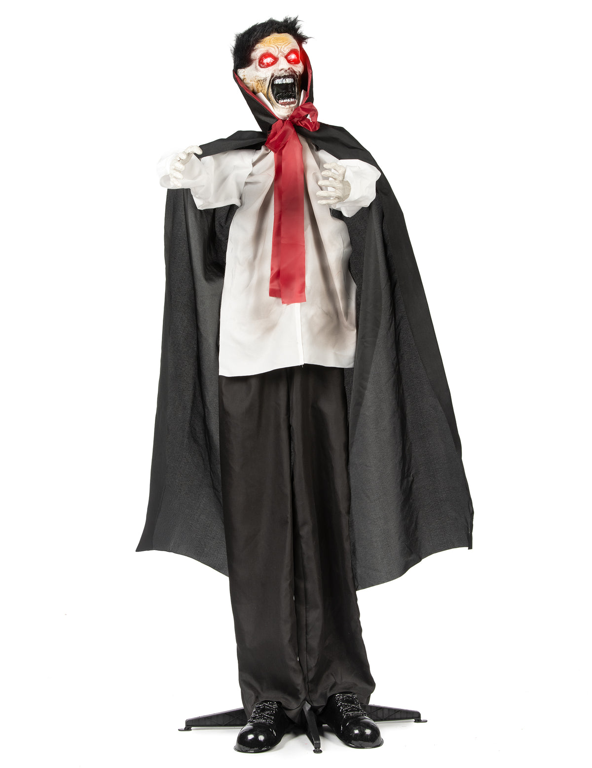 Vue de face du vampire maudit animé