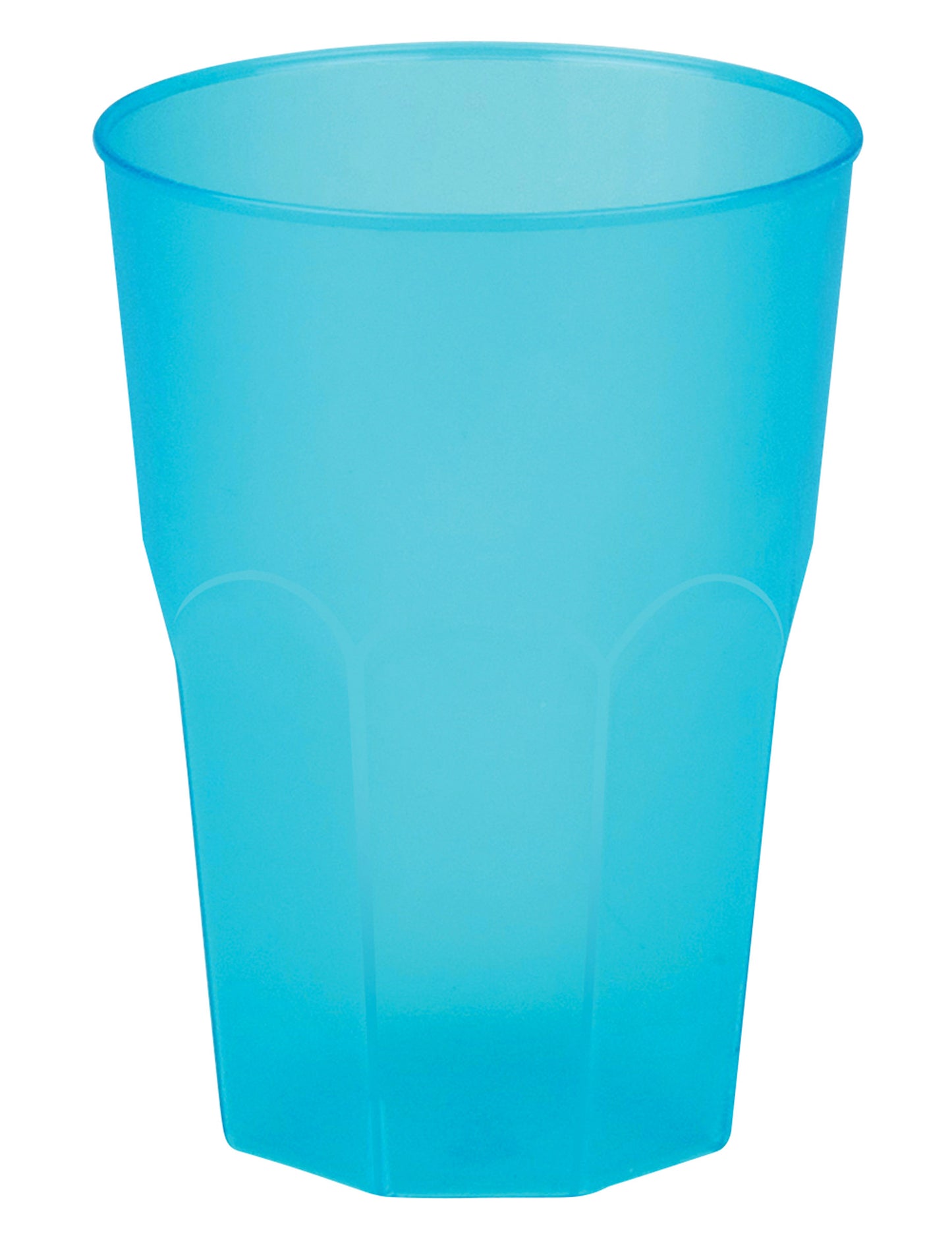 Tyrkysový mrazom polevený koktailový pohár 42 cl