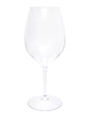 Verres à pied incassables pour réception transparents
