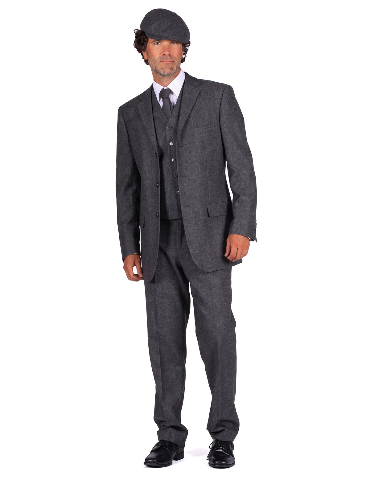 Veste gangster années 20 grise homme