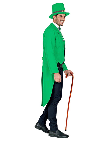 Zelený frak na Deň svätého Patrika pre mužov 